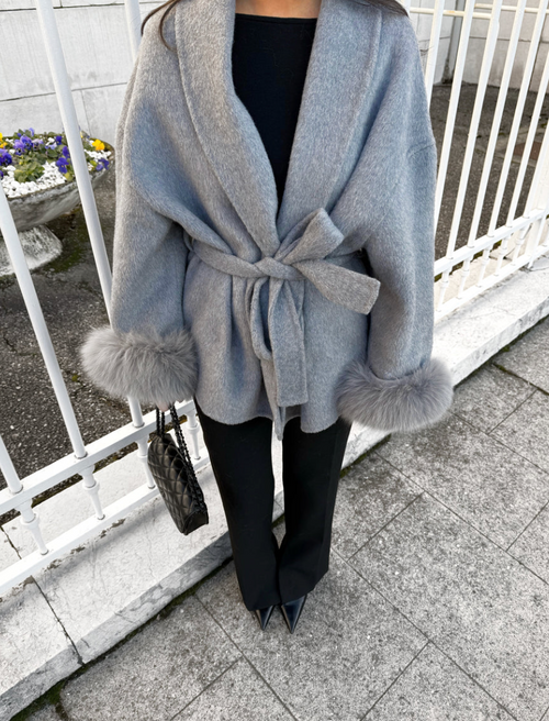 Veste Mocca - Gris