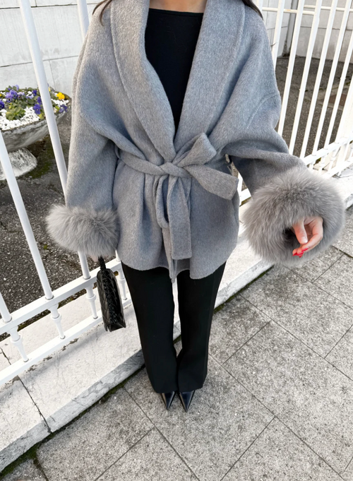 Veste Mocca - Gris
